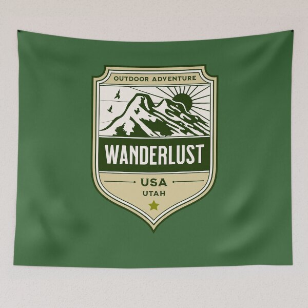 Item preview, Explore Moab Bryce Arches Vintage Nature Adventure Wanderlust Travel Utah designed and sold by CattlettArt.