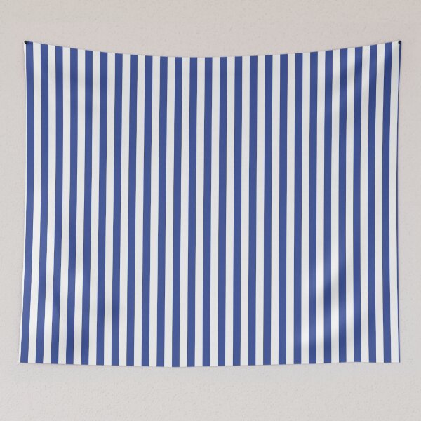 Item preview, Vertical Blue And White Striped designed and sold by TalBright.