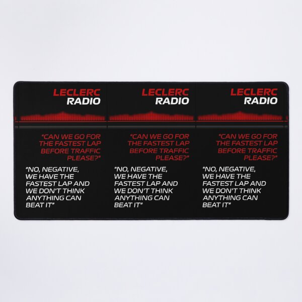 Item preview, Fastast Lap Team Radio - Leclerc - Australian GP 2022 designed and sold by andreanastasio.