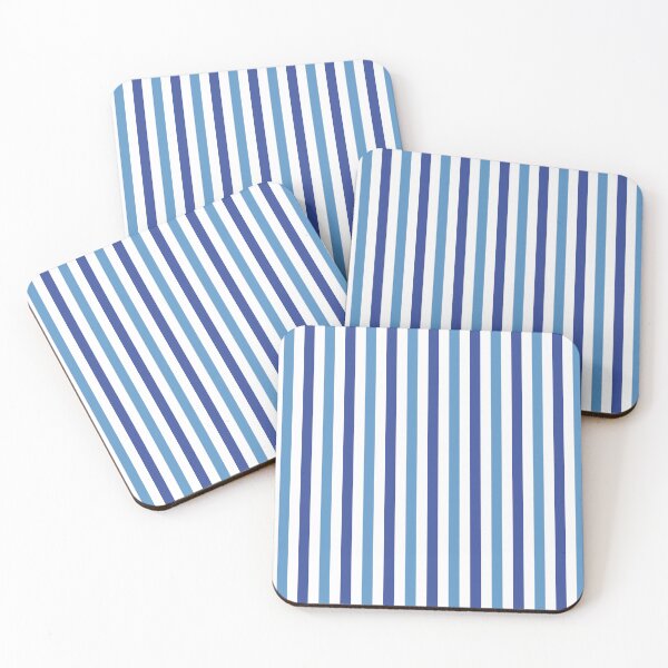 Item preview,  Vertical Blue And White Striped designed and sold by TalBright.