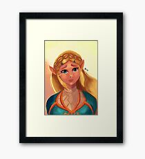 Zelda Framed Print