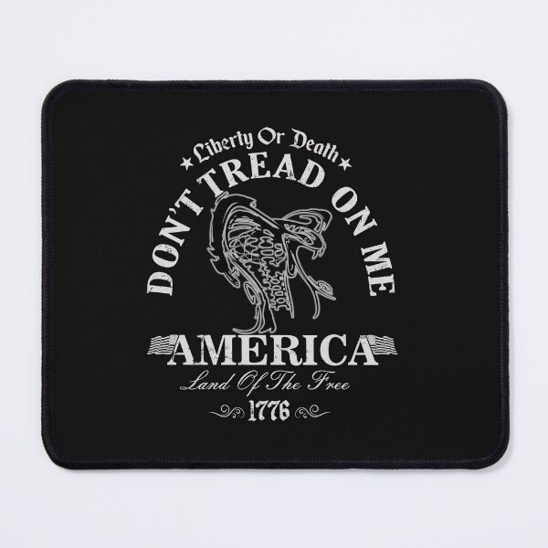 Item preview, Don't Tread on Me, Liberty or Death, Land of the Free designed and sold by AmericaFreedom.