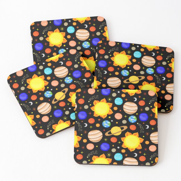 Item preview, Colorful cool planet wallpapers designed and sold by The Love Quill.