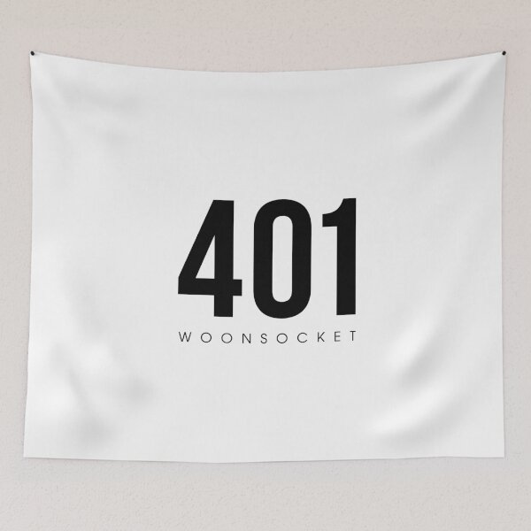 Item preview, Woonsocket, RI - 401 Area Code designed and sold by CartoCreative.