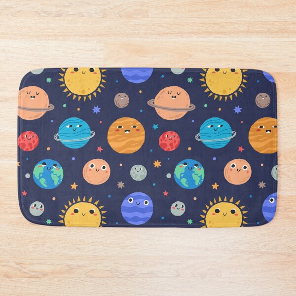 Item preview, Colorful cool planet wallpapers for boys, girls and kids designed and sold by The Love Quill.