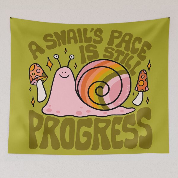 Item preview, Snail's Pace designed and sold by doodlebymeg.