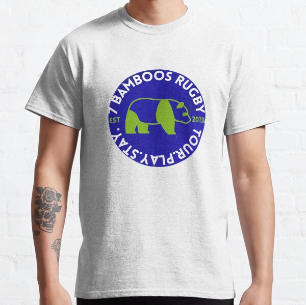 Green Panda - Bamboos Rugby Classic T-Shirt