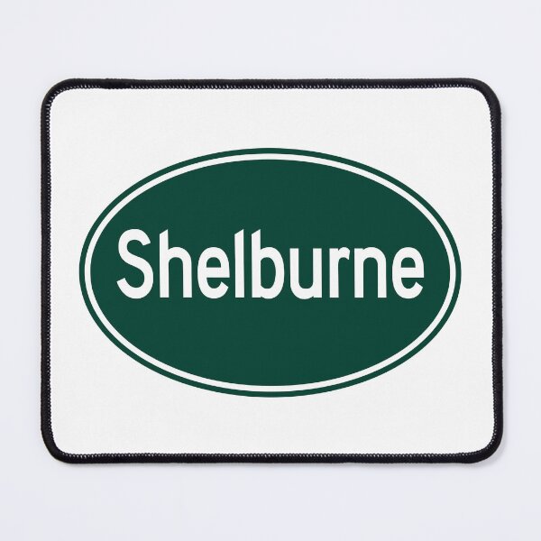 Item preview, Shelburne Vermont Old School Oval Design designed and sold by NewNomads.