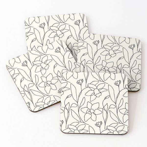 Item preview, Minimalist Pattern, Minimalism, Line Art, Lines, Floral Pattern designed and sold by Inspired Life Creative.