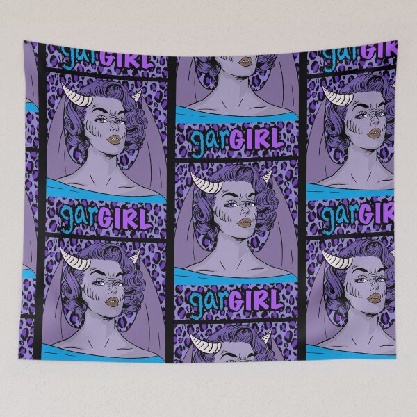 Item preview, Gargirl - Purple - Cheetah Print designed and sold by gaslight-n.