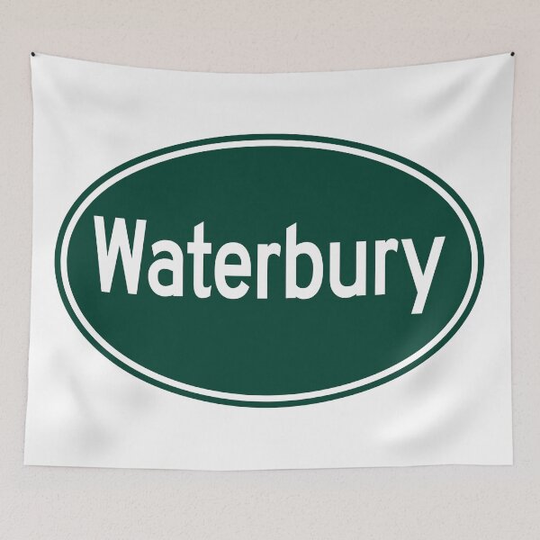 Item preview, Waterbury Vermont Old School Oval Design designed and sold by NewNomads.