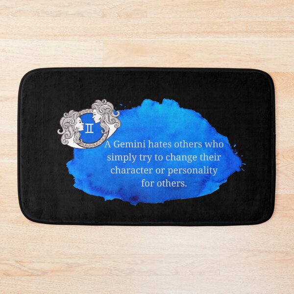 Item preview, Traits of The Gemini - A Gemini hates others who simply try to change their character or personality for others. designed and sold by CatsWCleavers.
