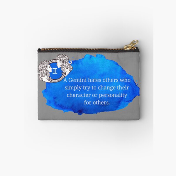 Item preview, Traits of The Gemini - A Gemini hates others who simply try to change their character or personality for others. designed and sold by CatsWCleavers.
