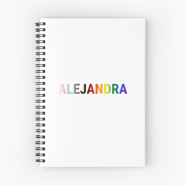 Artikelvorschau, Alejandra Regenbogen-Fortschritts-Stolz-Name entworfen und verkauft von PrideNames.