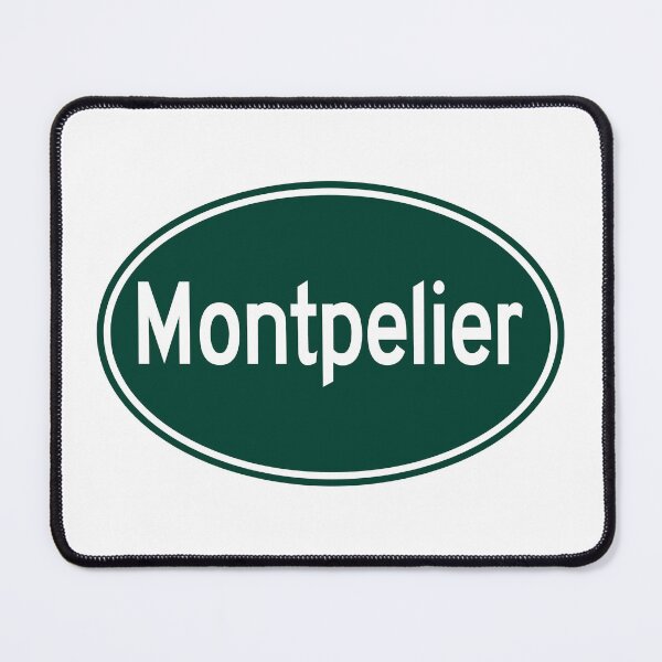 Item preview, Montpelier Vermont - Old School Oval Design designed and sold by NewNomads.