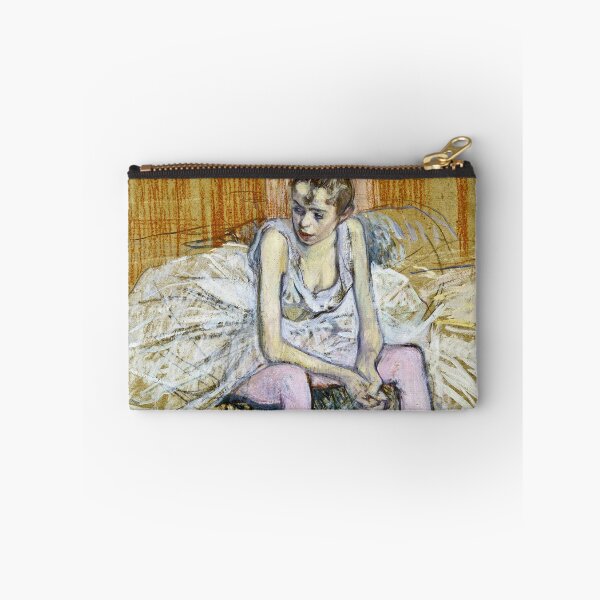 Item preview, Henri De Toulouse Lautrec - A Seated Dancer With Pink Stockings designed and sold by artcenter.