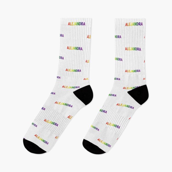 Aperçu de l'œuvre Alejandra Rainbow Pride Nom créée et vendue par PrideNames.