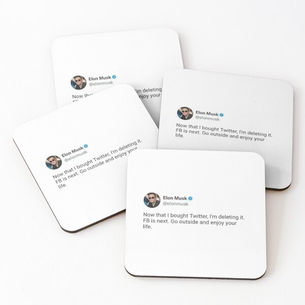 Item preview, Elon Musk Tweet designed and sold by CylinderOfMeat.