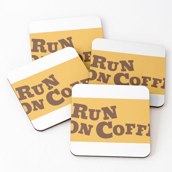 Item preview, I Run on Coffee designed and sold by LilysDesignShop.