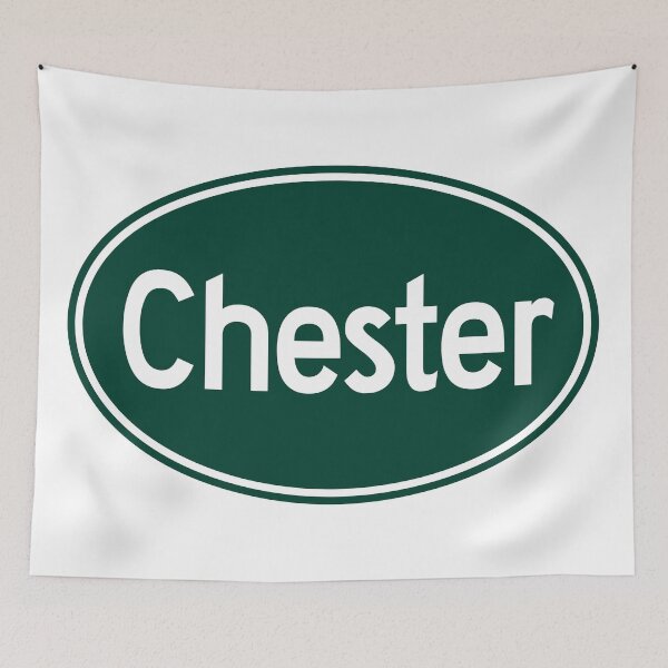 Item preview, Chester Vermont - Old School Oval Design designed and sold by NewNomads.