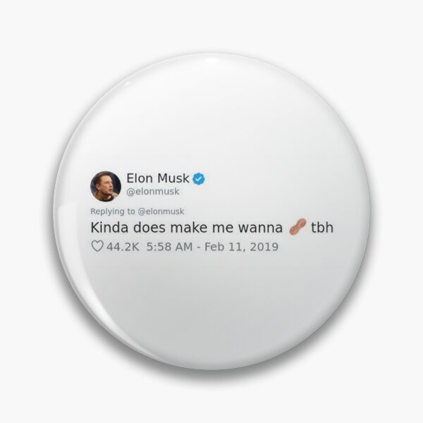 Item preview, Elon Musk Tweet designed and sold by CylinderOfMeat.