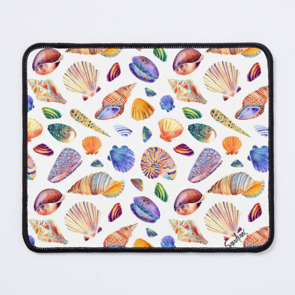 Item preview, Watercolor shells designed and sold by SandraArtStudio.