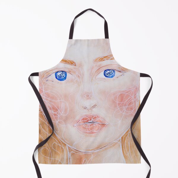 Item preview, Line art portrait in watercolour designed and sold by Chantellearts.