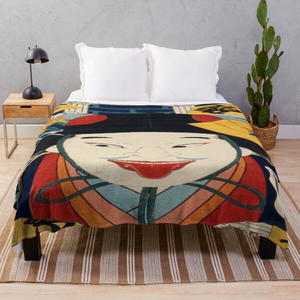 Item preview, vintage traditional japanese painting designed and sold by PuzzleWuzzle.