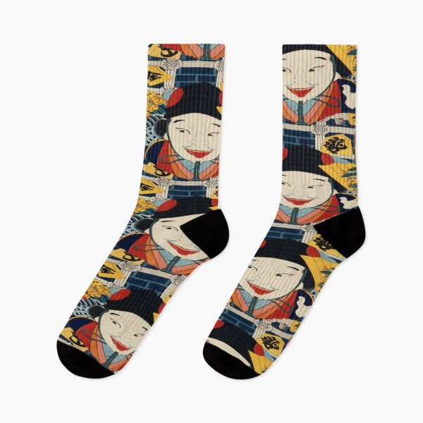 Item preview, vintage traditional japanese painting designed and sold by PuzzleWuzzle.