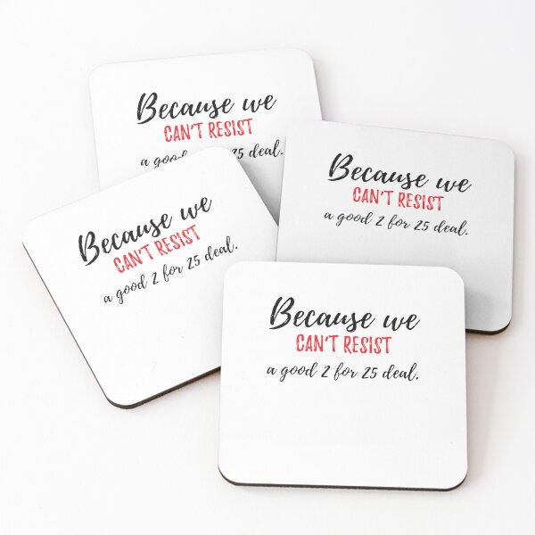 Item preview, Porque no podemos resistirnos a una buena oferta de 2 por 25. refranes divertidos de comida designed and sold by Quotes ⭐⭐⭐⭐⭐.