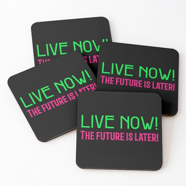 Item preview, Live now! the future is later! designed and sold by CelioByDesign.
