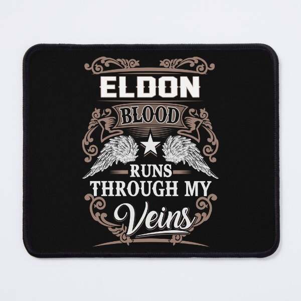 Item preview, Eldon Name T Shirt - Eldon Blood Runs Through My Veins Gift Item Tee designed and sold by stacyarmst.