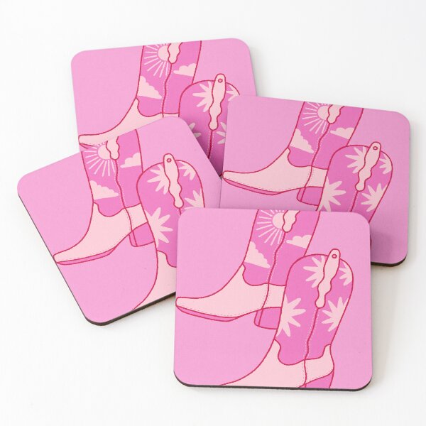 Item preview, Cowgirl Boots Pink Cowboy Western designed and sold by trajeado14.