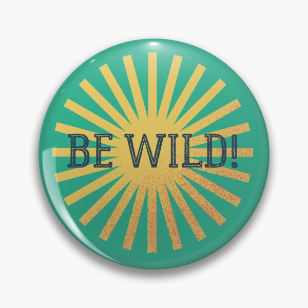 Item preview, Be Wild - Retro Vintage Artwork - Car Bumper designed and sold by LilysDesignShop.