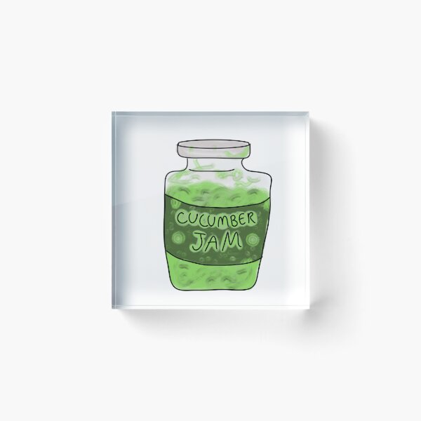 Item preview, Cucumber Jam designed and sold by Samantha MadeOfAtoms.