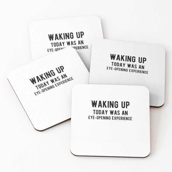 Item preview, Despertar hoy fue una experiencia reveladora. refranes divertidos de comida designed and sold by Quotes ⭐⭐⭐⭐⭐.