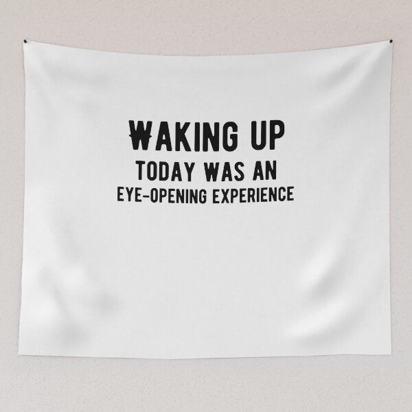 Item preview, Despertar hoy fue una experiencia reveladora. refranes divertidos de comida designed and sold by Quotes ⭐⭐⭐⭐⭐.