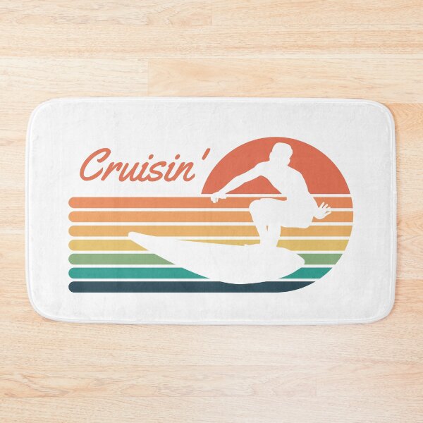 Item preview, Cruisin' Beach Vibes - Retro Vintage Look - Car Bumper designed and sold by LilysDesignShop.