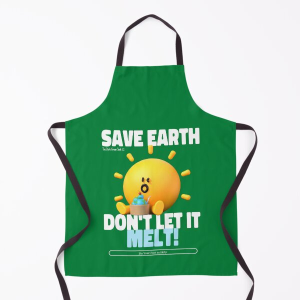 Item preview, Save Earth - White & Green designed and sold by DarkGreenSoul.