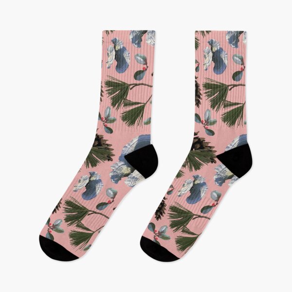 Item preview, Maine Woodland Forest Floor Pink Checkerberry designed and sold by DeepTreeArts.