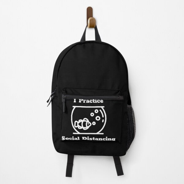 Item preview, I Practice Social Distancing - Black designed and sold by birdo-art.