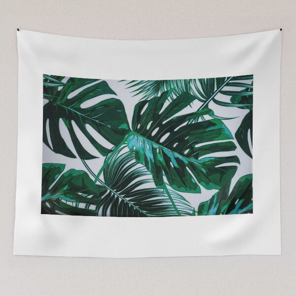 Item preview, Tropical Jungle Palm Leaf Painting designed and sold by newburyboutique.