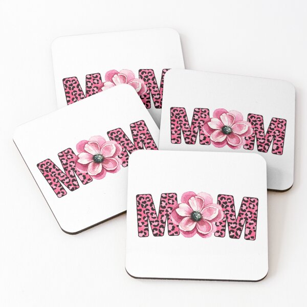 Item preview, Mom Pink Leopard Floral designed and sold by ChelleCreate.