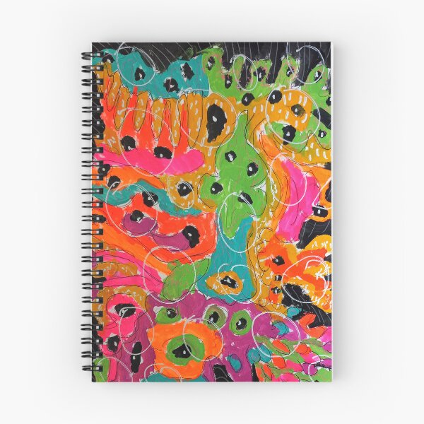 Item preview, Sketchbook 5-18 (Colorful Gouache) designed and sold by Natfigcreates.