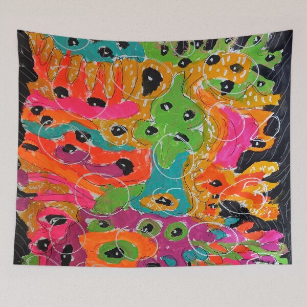 Artikelvorschau, Skizzenbuch 5-18 (Bunte Gouache) entworfen und verkauft von Discordant Dreams Art.