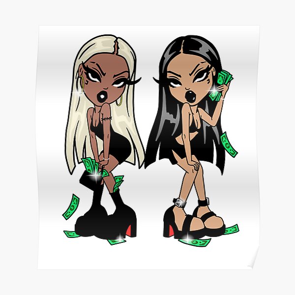 Baddie Bratz Doll Poster