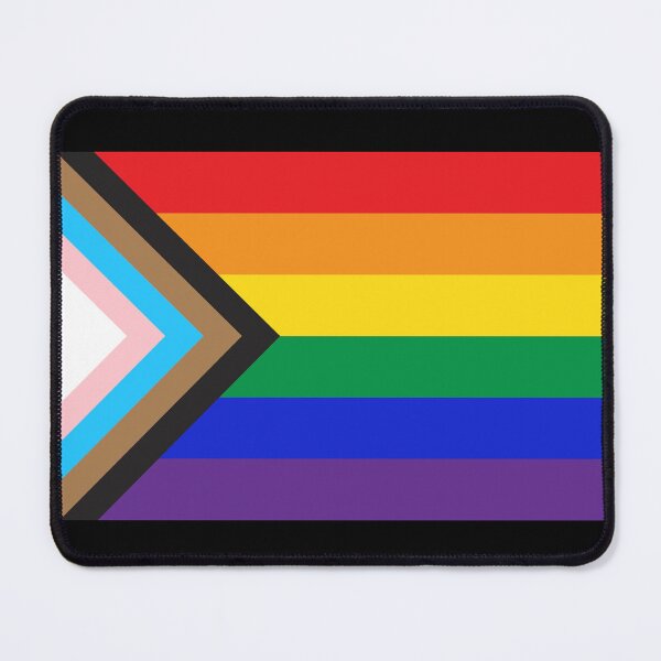 Item preview, Progress Pride Flag designed and sold by Whitetailcrafts.