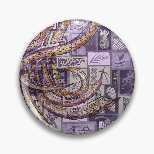 Item preview, Samoan Tapa Patchwork With Tribal Overlay designed and sold by sunnthreads.