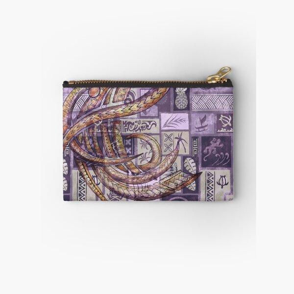 Item preview, Samoan Tapa Patchwork With Tribal Overlay designed and sold by sunnthreads.