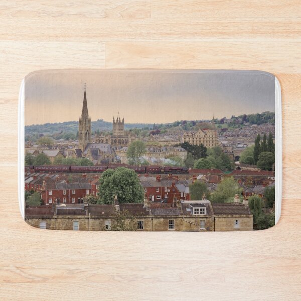 Item preview, Bath skyline with Steam train passing designed and sold by duncan1980uk.